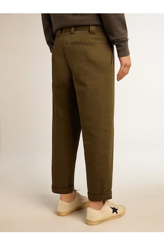 Golden Goose Erkek Pantolon Gmp01190-p000786-356741 Yeşil