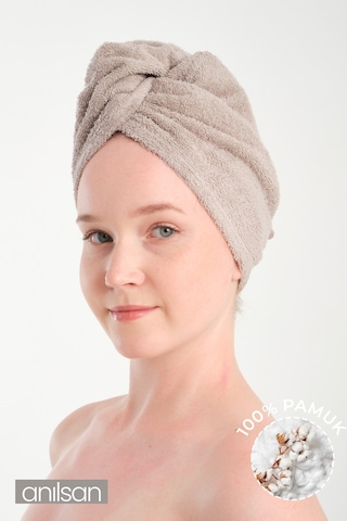 %100 Pamuk Bej-pudra-beyaz Havlu Bone Saç Kurutma Bonesi Kafa Havlusu Duş Banyo Bonesi Islak Saç Kur Çok Renkli