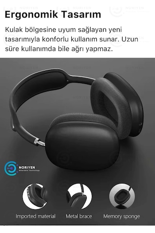 P9 Air Max Gaming Premium Mikrofonlu Kablosuz Ios Android Uyumlu 5.0 Bluetooth Tws Oyuncu Kulaklık