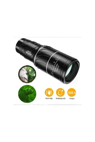 Monoküler Teleskop Yeşil Film Optik Yüksek Güçlü Monoküler Teleskop 16x52