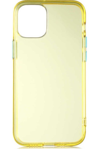 Apple Uyumlu iPhone 12 Mini Kılıf Zore Bistro Kapak Sarı