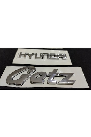 Hyundai Getz Yazı Hyundai Ön Arma 3 Lü Set A Kalite İthal 2003 Sonrası Uyumlu A Kalite