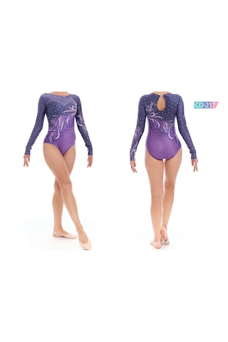 Rhytmine Cd-217 Baskılı Cimnastik Mayo Çok Renkli Rhytmine Cd-217 Baskılı Cimnastik Mayo Çok Renkli