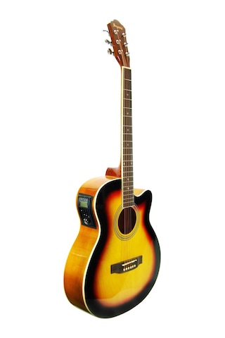 Elektro Akustik Gitar Günbatımı Sga40Eq4Sb