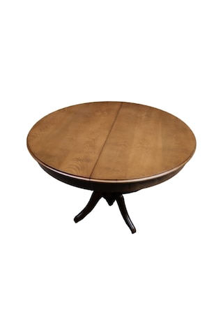 Bengimobilya Baba Ayak Masa Kayın Kaplama Mdf Tabla Ihlamur Ağacı Ayak. 120 Cm