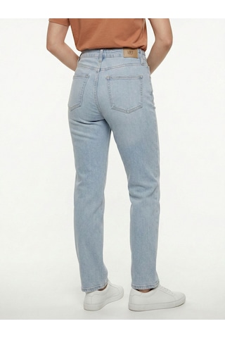 LOFT Comfort Straight Regular Fit Kadın Pantolon Lf2042526 Q1.v1 Denim