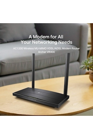 Tp-link Archer Vr400 1200 Mbps Vdsl2 Modem