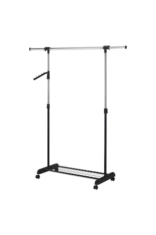 Handy Mate Morena Yükseklik Ayarlı Geniş Elbise Askısı-siyahkrom 83-147x43x101-168 Cm Diğer