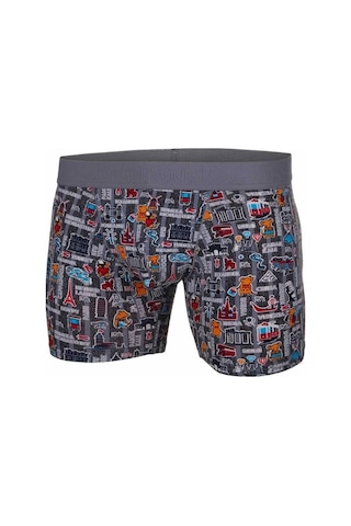 Doreanse Erkek Modal Renkli Baskılı Torbalı Normal Paça Boxer 181 (543079474)