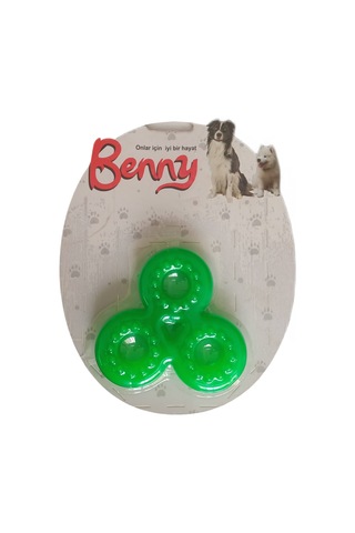 Benny Köpek Oyuncağı Üçlü H 9 X 9 Cm Yeşil
