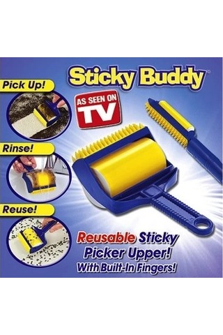 Yıkanabilir Tüy Ve Toz Temizleyici Rulo Tüy Fırçası Aleti Renkli