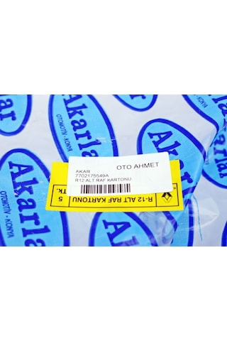 Renault 12 Toros Alt Raf Kartonu Takim 535266650