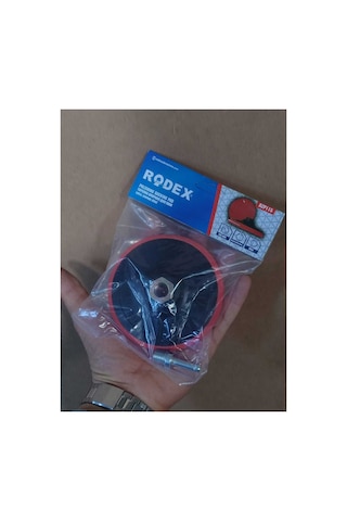 Klc Deliksiz Cırt Zımpara Tabanı 150 Mm Cırtlı Avuç Taşlama Makinası Disk Tabanı Pedi Altlığı