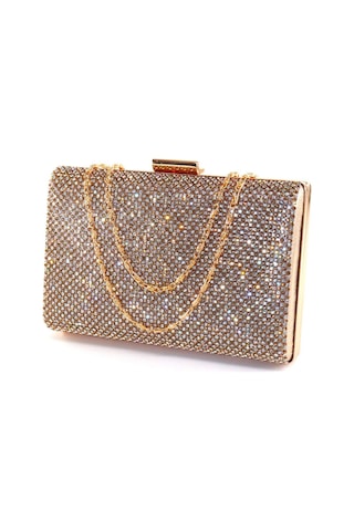 Taşlı Gold Abiye Çanta Altın Abiye Çanta Gold Abiye Çanta Gold Taşlı Davet Gece Çantası