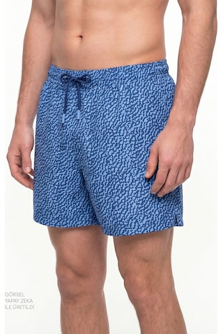 Penti Erkek Mavi Navy Coral Deniz Şortu Blue