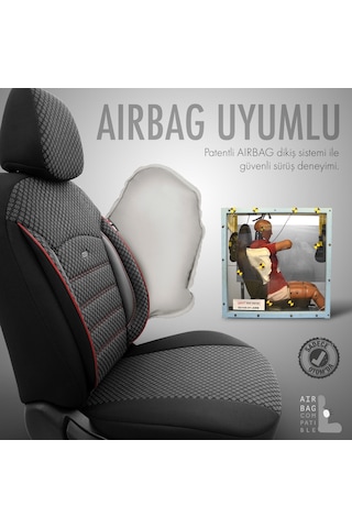 Otom Sport Plus Ekstra Destekli Özel Dokulu Oto Koltuk Kılıfı 550021759