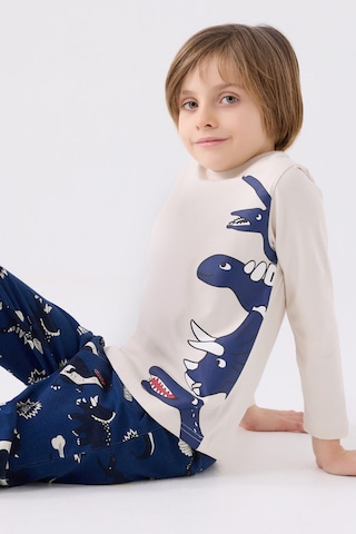 Rolypoly Erkek Çocuk Mavi Pijama Takımı 5274-45604 Mavi