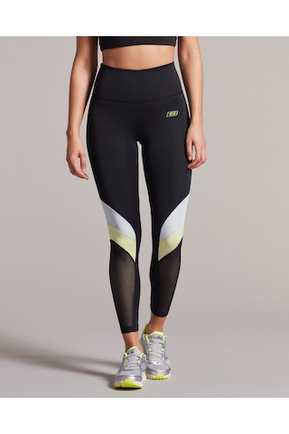 Skechers W Performance Coll. Mesh Detailed Ankle Legging Kadın Siyah Tayt S231402-001