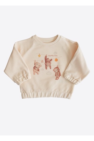 Organik Laundry Day 2'li Takım Natural Krem