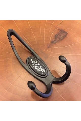 Gürçayhırdavat Uzay Portmanto Askısı Siyah (2 Adet) Siyah