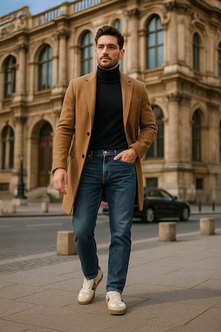 Erkek Normal Kalıp Regular Jean Pantolon Mavi
