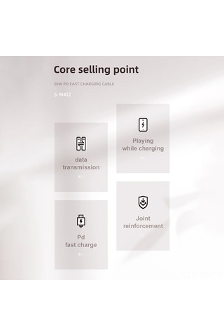 Willowhaven Joyroom 36w/60w Pd Hızlı Şarj Kablosu, Type-c To Lightning/type-c, Siyah, 1m, 100-240v Adaptör