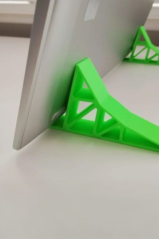 Ergonomik Laptop Standı Yeşil