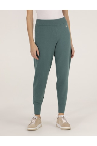 Pierre Cardin Kadın Koyu Mint Melanj Triko Pantolon 50261079-vr154 Koyu Mint