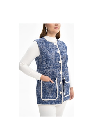Aker 24ss09569111 Küçük Beden Yelek 24ss09569111 004 Mavi