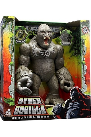 Jurassic Clash Mega Canavar Siber Goril Büyük Oyuncak Goril