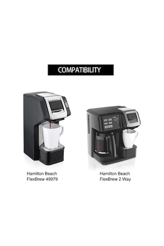 Fastbuy Yeniden Kullanılabilir Kahve Filtresi - Flexbrew Uyumlu, 2'li Set, Paslanmaz Çelik, 20g Kapasiteli Kahve Filtresi Diğer