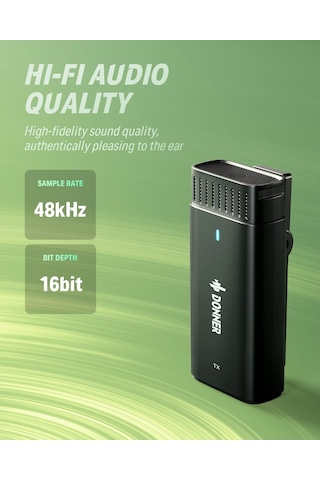 Donner Vpm-10 Wireless Lavalier Mikrofon