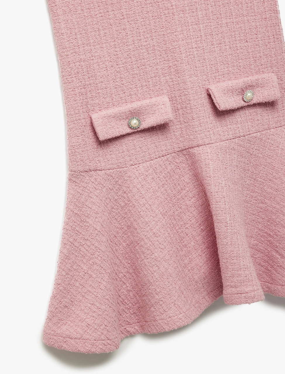 Koton Kolsuz Bisiklet Yaka Düğmeli Elbise Pembe 6wkg80044ak Gül