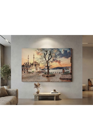 Tablo 60x90 Cm Büyük Boy Kafe Ve Salon Hediyelik Duvar Aksesuarı Siyah