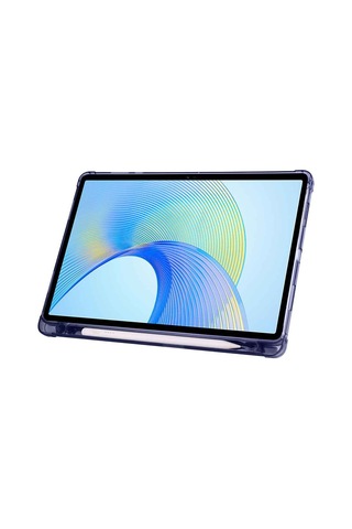 Honor Pad X8a 11 İnç Uyumlu Uyku Modlu Standlı Kalemlikli Trifolding Fuchsia Tablet Kılıfı Kılıf