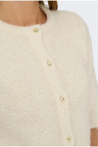 Only Kadın Onlcılle Kısa Kollu Yünlü Örme Hırka 15350782 Krem Krem