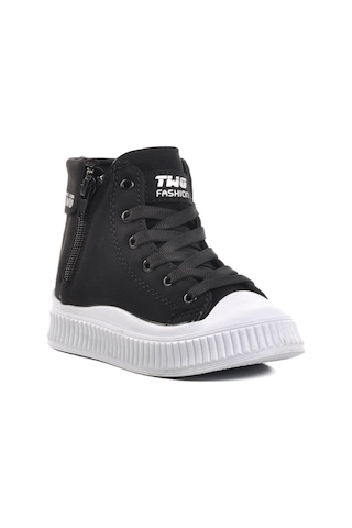 Walkway Orion-p Siyah-beyaz İçi Polarlı Unisex Çocuk Bot Siyah - Beyaz