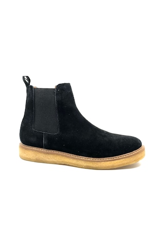 Lufian 112230248 Justın Casual Erkek Deri Bot Siyah