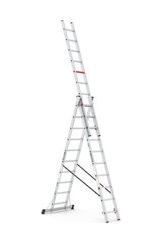 Çağsan TS190 3 x 10 Basamaklı Triocombi Üç Parçalı Çok Amaçlı Merdiven