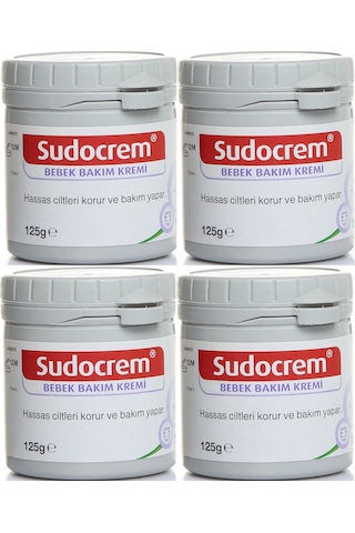Sudocrem Cilt Bebek Bakım - Pişik Kremi 125gr 4 Lü Set
