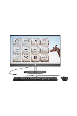 HP ProOne 240 G10 D21FRET010 Ultra 7 155u 16 GB 512 GB SSD 23.8" W11P FHD AIO Masaüstü Bilgisayar
