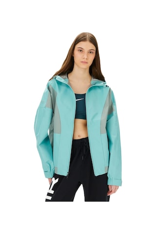 Nike Trail Gore-tex Infinium Running Jacket Yağmur Geçirmez Bol Kesim Kapüşonlu Kadın Yağmurluk Yeşil Krem