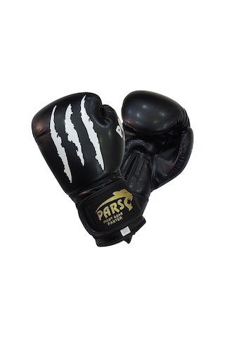 Pars Panter Boks Kick Boks Muay Thai Eldiveni Siyah