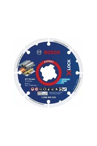 Bosch X-Lock DMW 115x22.23 mm Kesme Diski - 2608900532