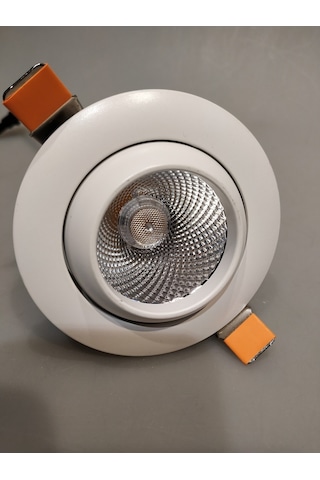 12W Günışığı Yuvarlak Hareketli Led Spot