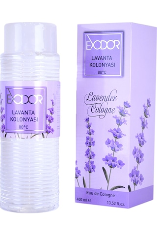 Exodor Lavanta Kolonya 80 Derece Plastik Şişe 400 ML Exodor Lavanta Kolonya 80 Derece Plastik Şişe 400 ML
