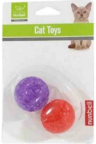 Nunbell Kedi Oyuncağı 2'li Top