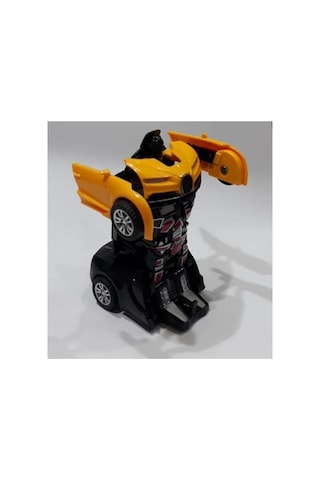 Robota Dönüşen Araba Bugatti Sarı Diğer