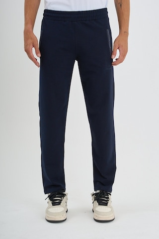 Shooter Sportswear Mevsimlik Antrasit Erkek Eşofman Altı Rahat Kalıp Fermuar Cepli Düz Paça Lacivert