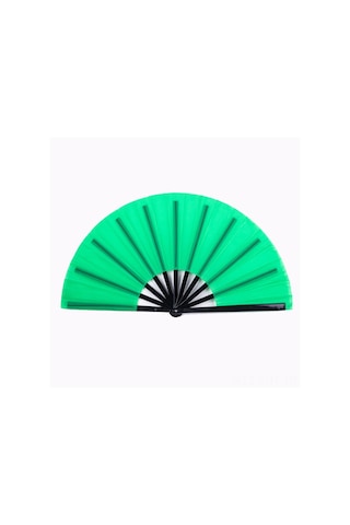 Hangfox Beyaz Plastik Çift Taraflı Folding Tai Chi Flamingosu - Dövüş Dansı Gösteri Ve Egzersiz İçin Dayanıklı Spor Aleti Beyaz